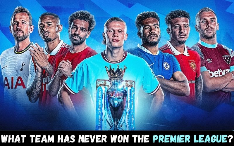 What team has never won the Premier League?